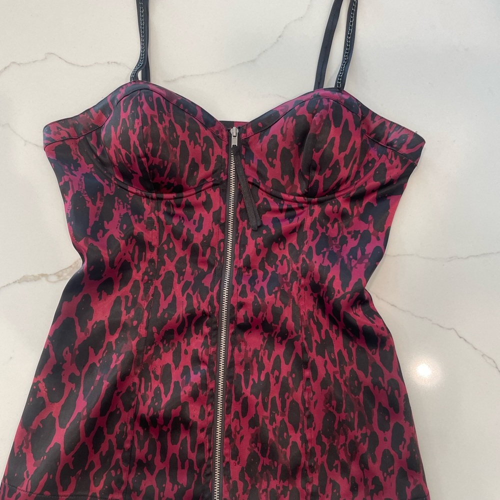Guess Corset Zip up Top